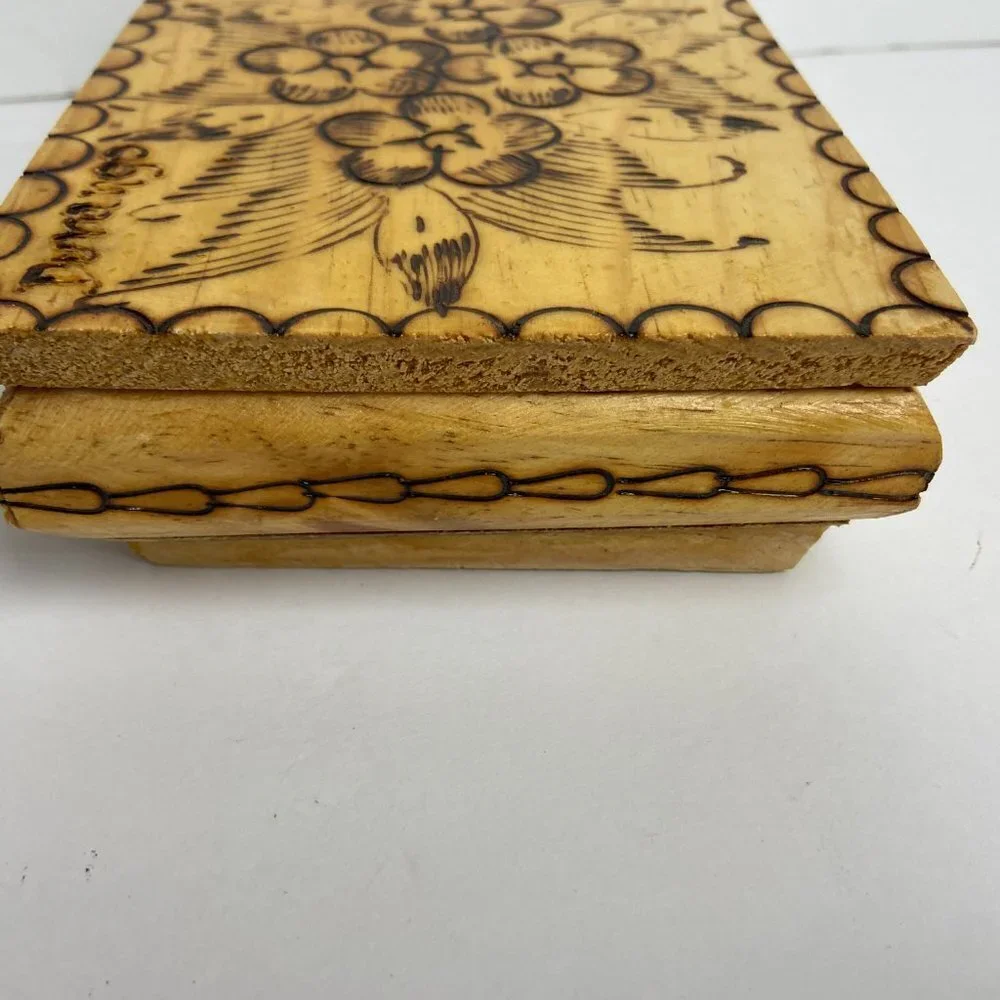 Vintage wooden jewelry